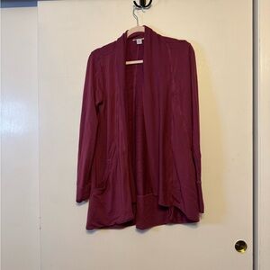 Athleta Women's Draped Cardigan - Deep Pink